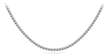 Timeless Dreams Riviera Diamond Necklace Lab-Grown Diamond  with 17.12 ct.(finished) 3.5mm