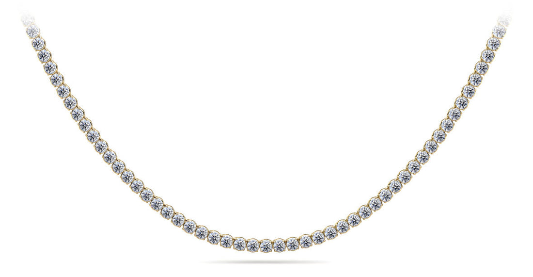 Timeless Dreams Riviera Diamond Necklace Lab-Grown Diamond  with 4.98 ct.(finished) 1.8mm