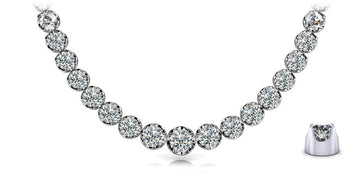 Classic Diamond Strand Diamond  with 6.07 ct.(finished)