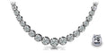 Diamond Strand Necklace In Diamond  with 15.96 ct.(finished)