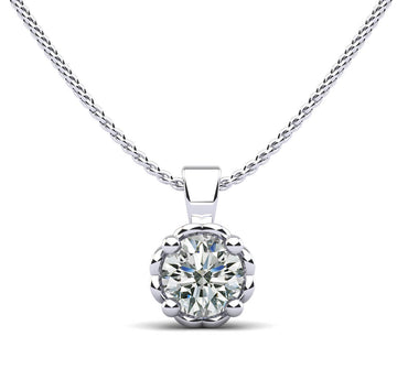 Dearest Sweetheart Diamond Pendant Lab-Grown Diamond  with 1.00 ct.(finished) 6.5mm