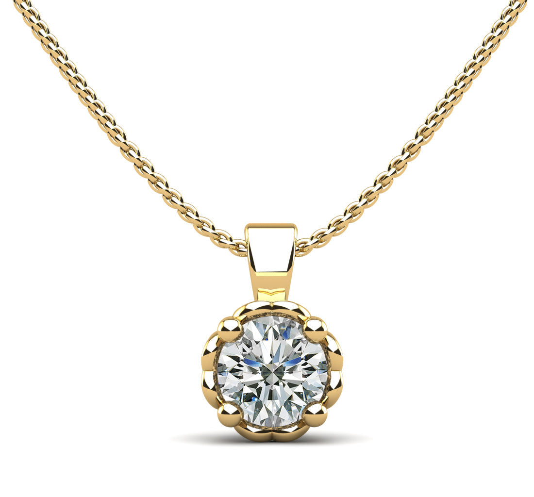 Dearest Sweetheart Diamond Pendant Lab-Grown Diamond  with 1.00 ct.(finished) 6.5mm