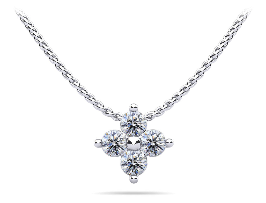 Brilliant Four Diamond Pendant Diamond  with 2.00 ct.(finished) 5mm