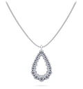 Brilliant Cut Graduated Diamond Pendant Diamond  with 0.54 ct.(finished)