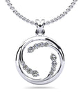 Circle Of Love Diamond Pendant Diamond  with 0.25 ct.(finished)