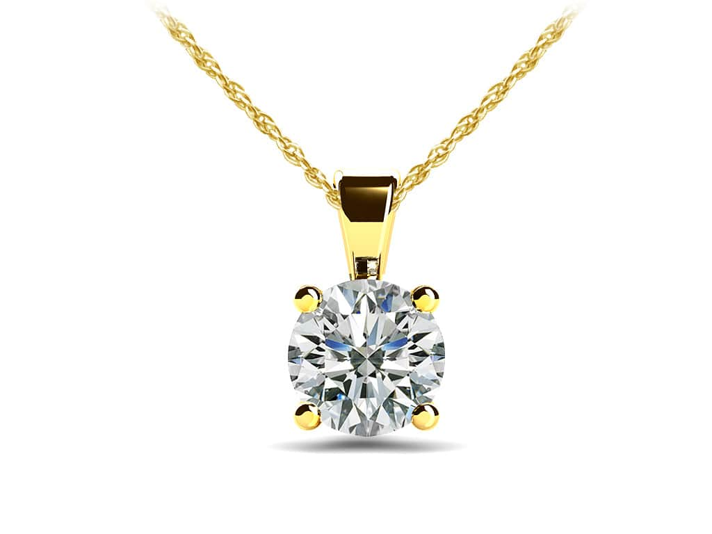 Be Mine Diamond Solitaire Pendant Diamond  with 1.00 ct.(finished) 6.5mm