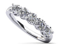 Diamond Crown Anniversary Ring Lab-Grown Diamond  with 0.62 ct.(finished) 3.2mm