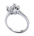 Royal Crown Diamond Ring Lab-Grown Diamond  with 1.89 ct. (1.40 ct. center diamond)