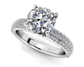 Ever After Four Prong Diamond Engagement Ring Lab-Grown Diamond  with 0.92 ct. (0.50 ct. center diamond)