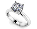 Classic Four Prong Round Cut Solitaire Ring Diamond  with 0.50 ct. (0.50 ct. center diamond)