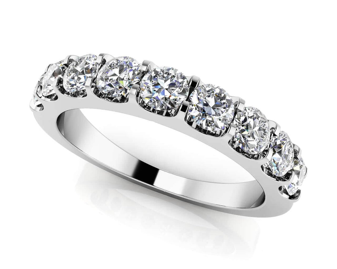 Shared Prong Diamond Anniversary Ring Lab-Grown Diamond  with 0.26 ct.(finished) 1.5mm