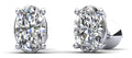 Oval Opulence Diamond Stud Earrings Diamond  with 0.66 ct.(finished) 5x3mm