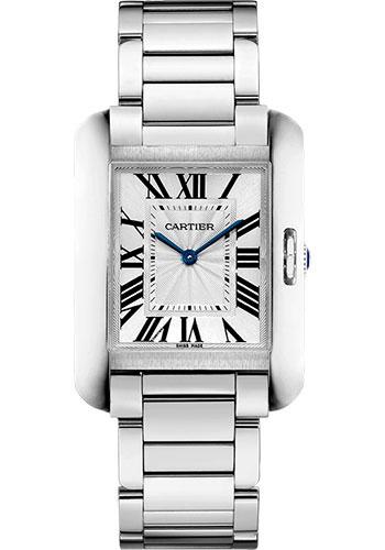 Cartier Tank Anglaise Watch - 34.7 mm Steel Case - W5310044