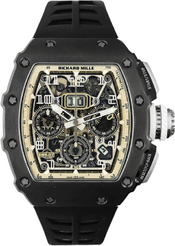 Richard Mille Chronograph  "The Last Black Edition" 50mm Openworked Dial | RM11-03 (4)