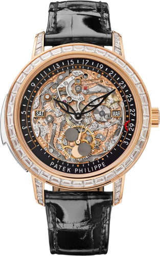 Patek Philippe Grand Complications Minute Repeater Perpetual Calendar Rose Gold Skeleton Dial | 5304/301R-001