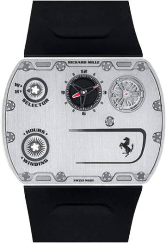 Richard Mille Limited Edition Ferrari Manual Winding Ultraflat Grey Dial | RMUP-01