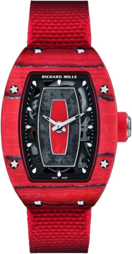 Richard Mille Automatic Racing Red Carbon Black Red Dial | RM07-01 (10)