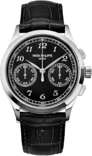 Patek Philippe Complications Chronograph 39.4mm Black Opaline Arabic White Gold Manual | 5170G-010