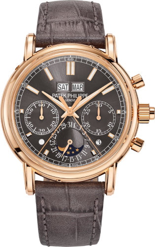 Patek Philippe Grand Complications Split-Seconds Chronograph Perpetual Calendar Slate Gray Dial | 5204R-011