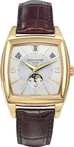 Patek Philippe Gondolo Calendario Annual Calendar Yellow Gold Silver Dial | 5135J-001