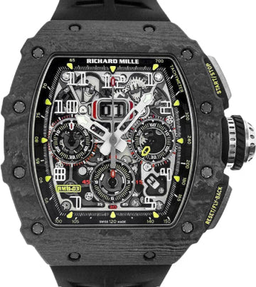 Richard Mille Carbon Flyback Chronograph 50mm Openworked Dial | RM11-03 (7)