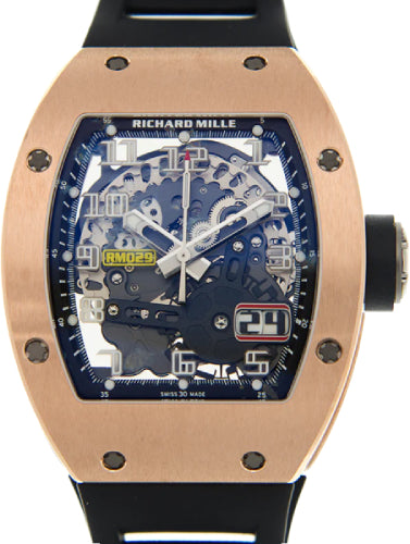 Richard Mille Automatic Winding Oversize Date Rose Gold | RM029 (2)