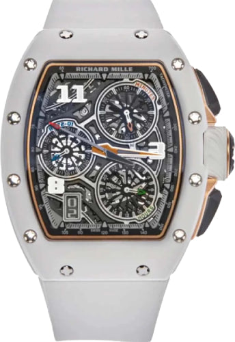 Richard Mille White Ceramic Automatic Winding Lifestyle Flyback Chronograph | RM72-01 (4)