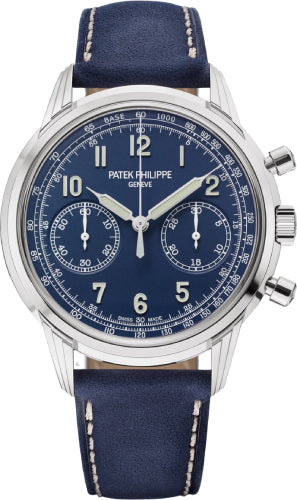 Patek Philippe Complications Chronograph White Gold Blue Dial | 5172G-001