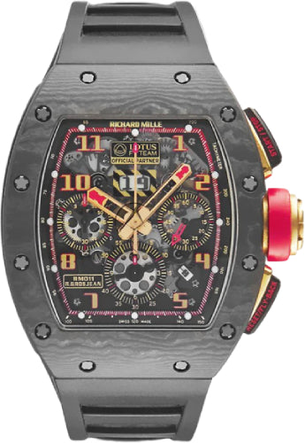 Richard Mille Carbon/Rose Gold "Romain Grosjean" Lotus F1 Team 50mm Openworked Dial | RM11-02 (3)