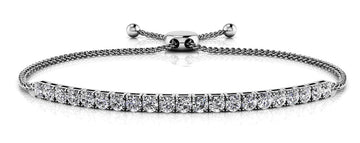 Adjustable Diamond Dreams Bracelet Diamond with 2.47 ct.(finished) 3.2mm - Luxury Time NYC