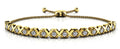 Adjustable Xoxo Diamond Bracelet with 0.39 ct.(finished) 2mm - Luxury Time NYC