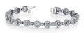 All Diamond Circle Link Bracelet Lab - Grown Diamond with 5.59 ct.(finished) 1.2mm, 2.7mm - Luxury Time NYC