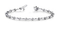 Alternating Diamond Drop Diamond Bracelet with 1.08 ct.(finished) 2.3mm - Luxury Time NYC