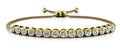 Bezel Set Adjustable Diamond Bracelet with 0.76 ct.(finished) 2.25mm - Luxury Time NYC