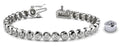 Bezel Set Lab - Grown Diamond Tennis Bracelet with 1.08 ct.(finished) 2mm - Luxury Time NYC