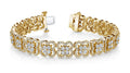 Blossoming Beauty Diamond Bracelet with 5.06 ct.(finished) 1mm, 1.8mm - Luxury Time NYC