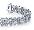 Blossoming Beauty Diamond Bracelet with 6.26 ct.(finished) 1mm, 2.3mm - Luxury Time NYC