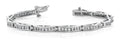 Bridge Link Diamond Bracelet with 1.98 ct.(finished) 2mm - Luxury Time NYC