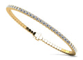 Brilliant Cut Round Flexible Bangle Diamond with 2.46 ct.(finished) 2.2mm - Luxury Time NYC