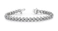 Circle Milgrain Diamond Bracelet with 1.10 ct.(finished) 1.5mm - Luxury Time NYC