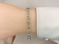 Circles Of Love Lab - Grown Diamond Bracelet with 1.68 ct.(finished) 1.1mm - Luxury Time NYC