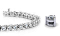 Classic 3 Prong Diamond Tennis Bracelet with 2.16 ct.(finished) 2.0mm - Luxury Time NYC