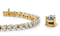 Classic 3 Prong Lab - Grown Diamond Tennis Bracelet with 1.00 ct.(finished) 1.5mm - Luxury Time NYC