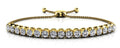 Classic 4 Prong Adjustable Diamond Bracelet with 0.69 ct.(finished) 2mm - Luxury Time NYC