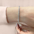 Classic 4 Prong Diamond Tennis Bracelet with 1.48 ct.(finished) 1.75mm - Luxury Time NYC