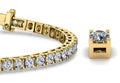 Classic 4 Prong Lab - Grown Diamond Tennis Bracelet with 11.88 ct.(finished) 4.5mm - Luxury Time NYC