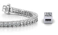 Classic Diamond Box Lab - Grown Diamond Tennis Bracelet with 2.44 ct.(finished) 2.0mm - Luxury Time NYC