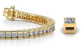 Classic Diamond Box Lab - Grown Diamond Tennis Bracelet with 2.76 ct.(finished) 2.25mm - Luxury Time NYC