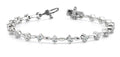 Classic Diamond Link Diamond Bracelet with 1.02 ct.(finished) 2mm - Luxury Time NYC