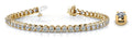 Classic Four Prong Diamond Tennis Bracelet with 12.15 ct.(finished) 4.7mm - Luxury Time NYC